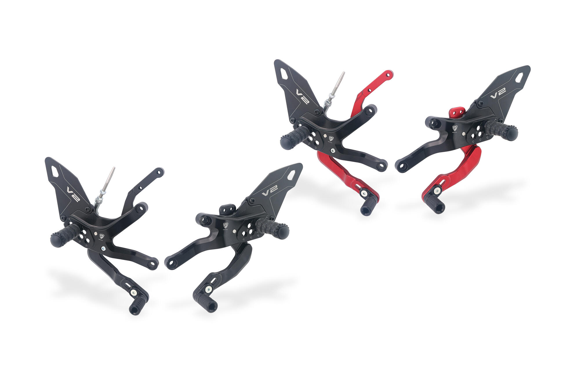 CNC Racing Adjustable Rearset for the Ducati Panigale V2 / S (2025+) CNC Racing Adjustable Rearset for the Ducati Panigale V2 / S (2025+)